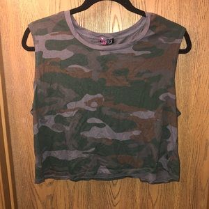 Camo tank top